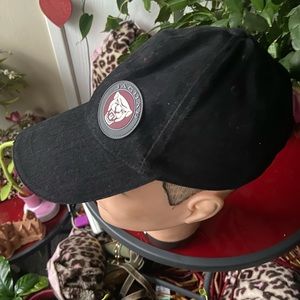 Jaguar adjustable fabric cap, with trademark vehicle name/animal insignia